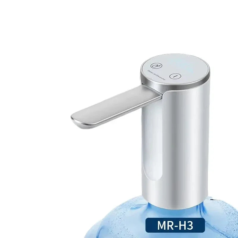 Electric Water Pump USB Charge LED Display Auto Switch Drink Dispenser Charging 1-Click Auto Switch Drink Pump Dispenser