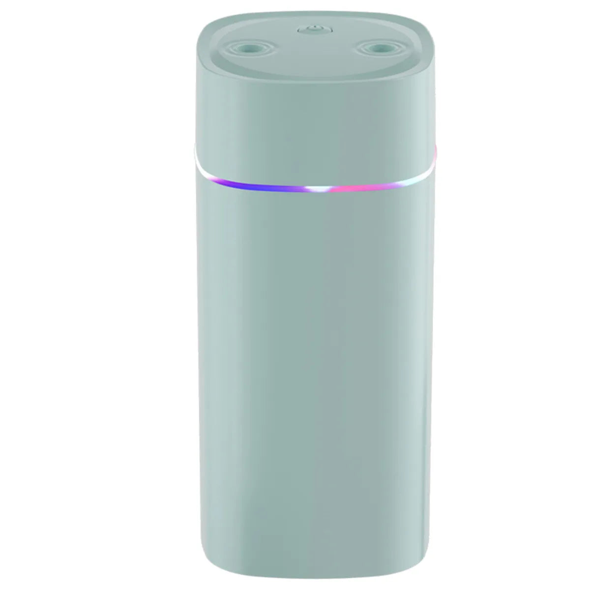 Creative Dual Nozzle Humidifier Desktop Home Bedroom Car Aromatherapy Silent Air Humidification Usb 7 Color Ambient Light
